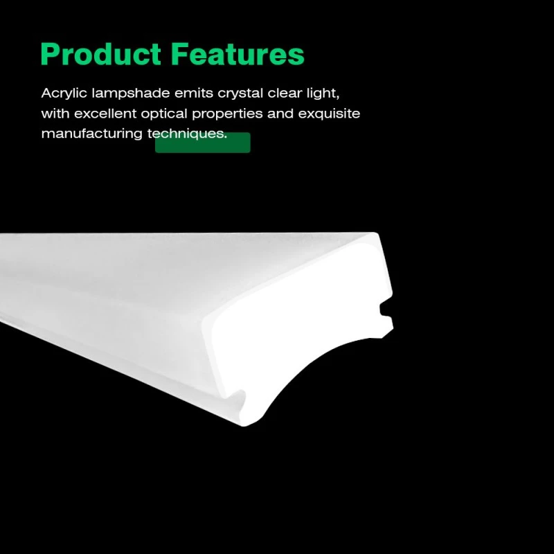 Acrylic Frosted Ekstrusi Lampshade