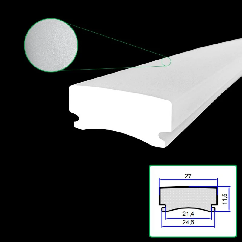 Kap Lampu Ekstrusi Matte Akrilik