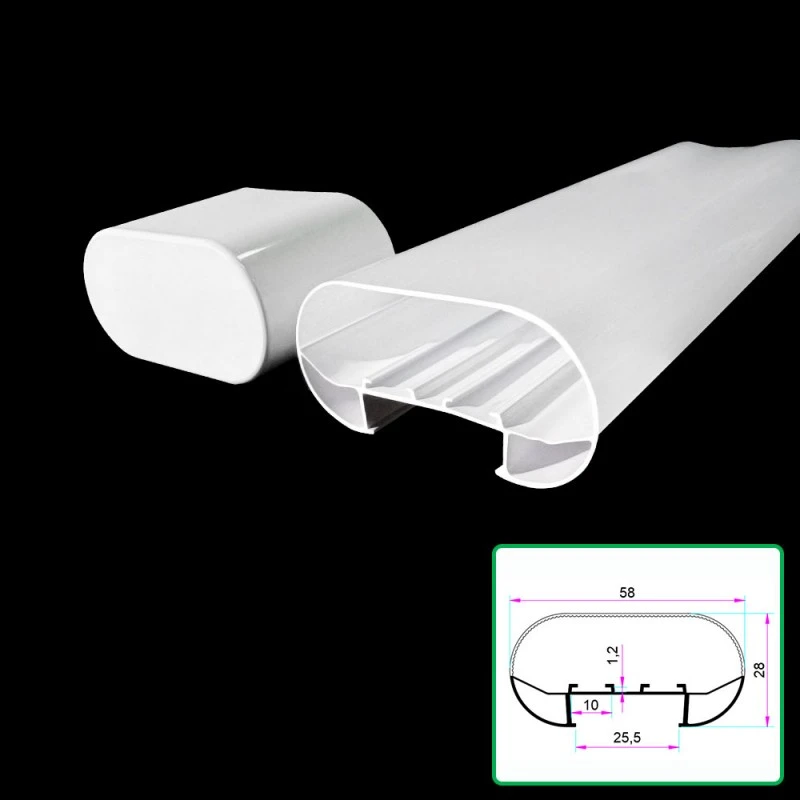 Kit Housing Lampu Pemurnian Extruded