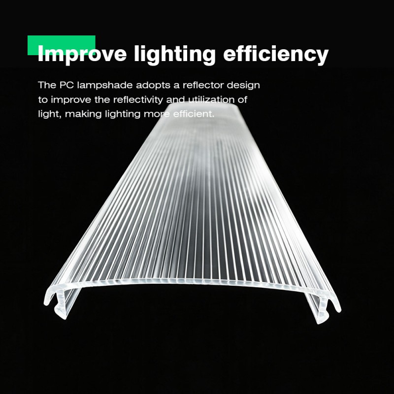 Polycarbonate Transparent Extruded Lampshade