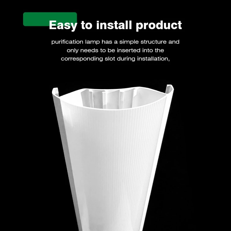 Extruded Dual-Warna Purification Lamp