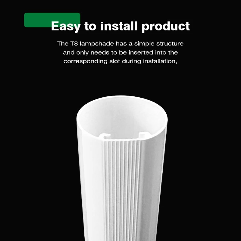 T8 Tube Twin-Warna Housing